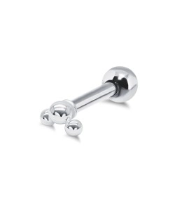 Mini Triple Ball Helix Ear Piercing TIP-3378